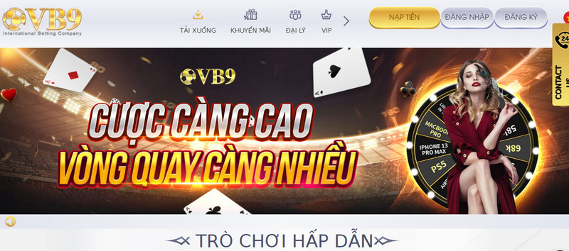 Nhận ngay 1tr8 mỗi ngày khi chơi casino trực tuyến tại Vuabai9 casino