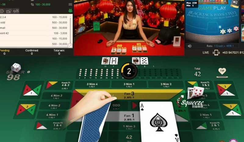 Game online casino Fantan