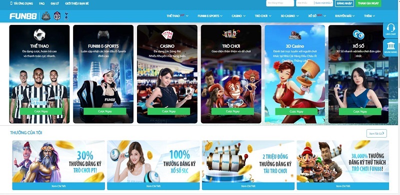 Nhà cung cấp casino online  FUN88