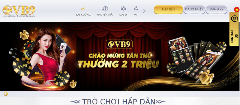 web cờ bạc online VB9